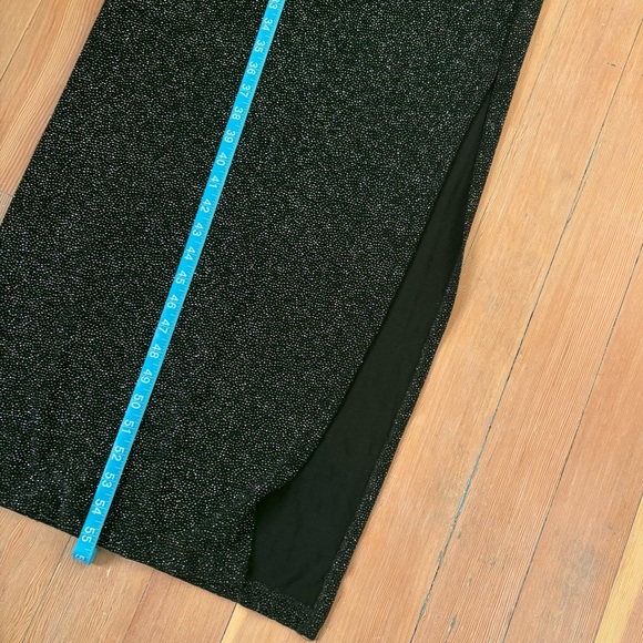 Vintage Sarria 90s Sparkly Cowl Neck Dress - Picture 8 of 12